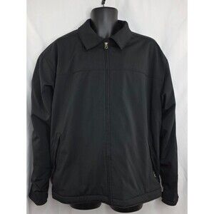 Columbia Jacket XCO Men's Size XL Black Fleece Lined Winter Bin CU